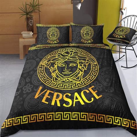 silk versace bedsheets|Versace look a like bedding.